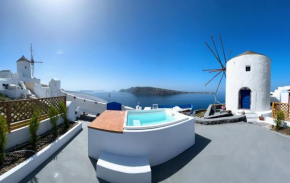 Lioyerma Windmill Villa With Outdoor Hot Tub